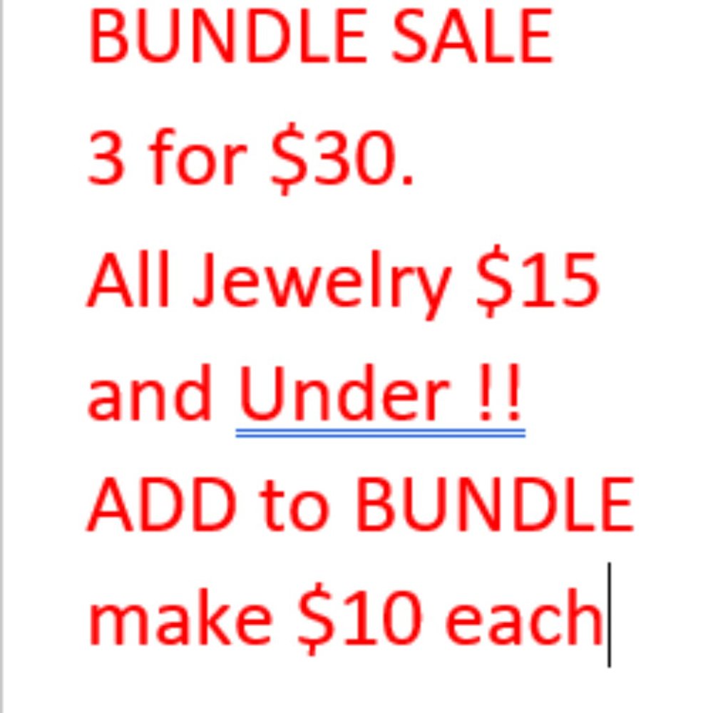 BUNDLE SALE